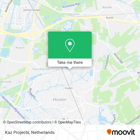 Kaz Projects map