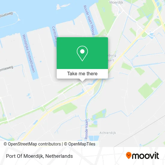 Port Of Moerdijk map