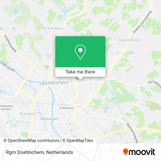 Rgm Doetinchem map