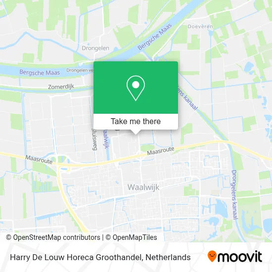 Harry De Louw Horeca Groothandel map