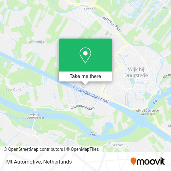 Mt Automotive map
