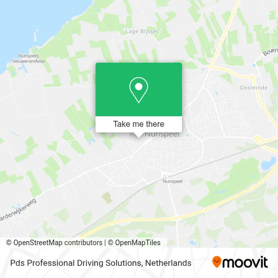 Pds Professional Driving Solutions map