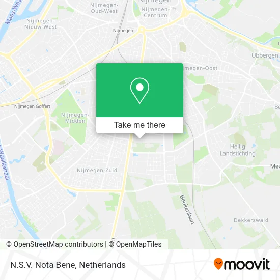 N.S.V. Nota Bene map
