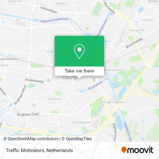 Traffic Motivators map