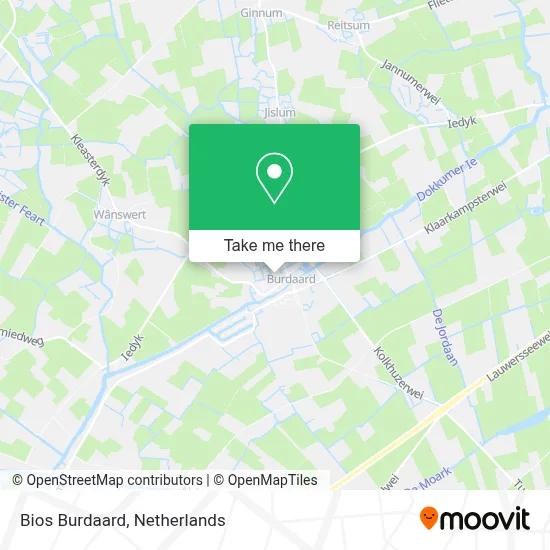 Bios Burdaard map