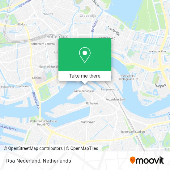 Rsa Nederland map