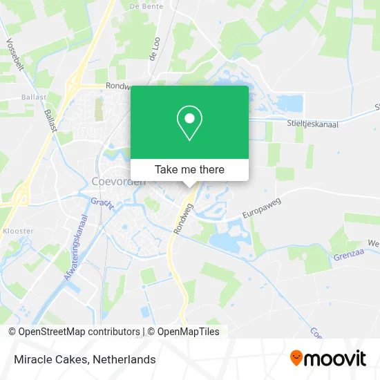 Miracle Cakes map