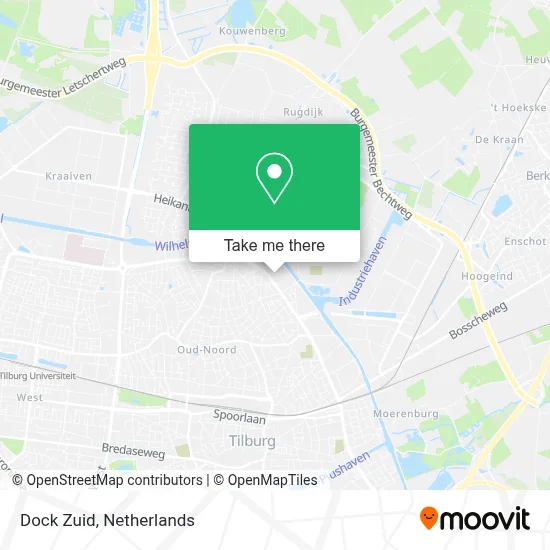 Dock Zuid map
