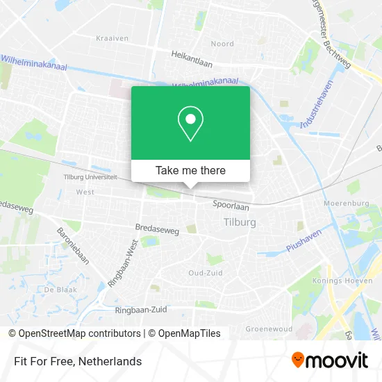 Fit For Free map