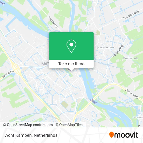 Acht Kampen map