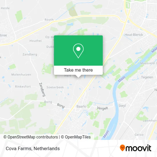 Cova Farms map