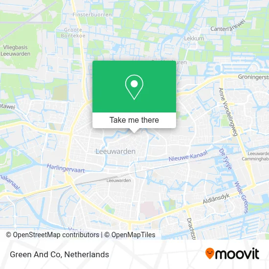 Green And Co map