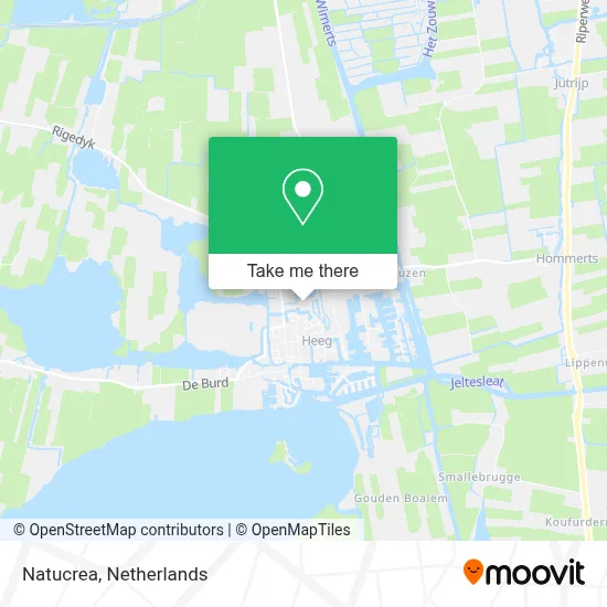 Natucrea map