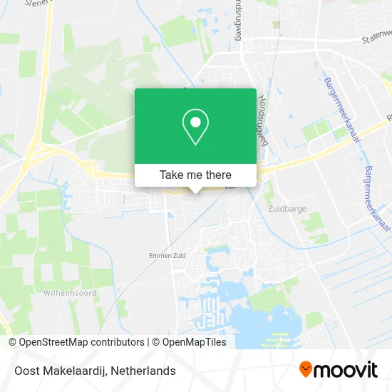 Oost Makelaardij map
