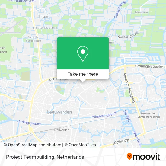 Project Teambuilding map