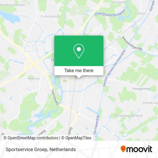 Sportservice Groep map