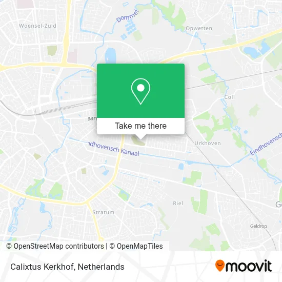 Calixtus Kerkhof map