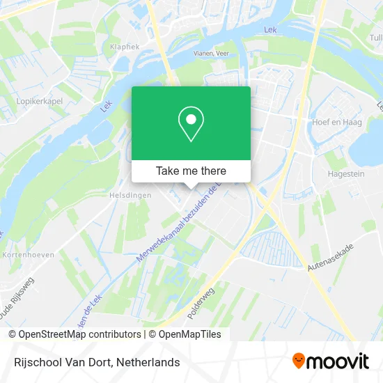 Rijschool Van Dort map