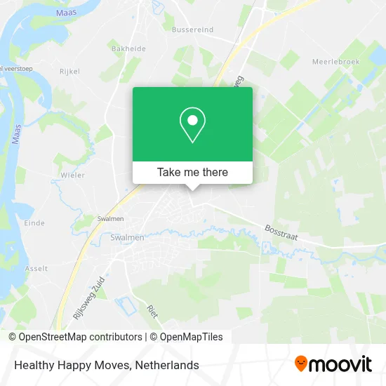 Healthy Happy Moves map