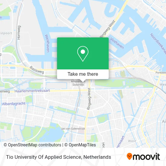 Tio University Of Applied Science map