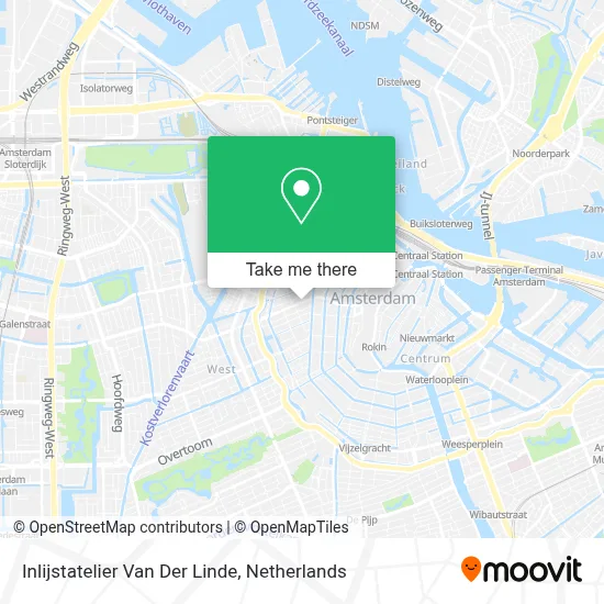 Inlijstatelier Van Der Linde Karte