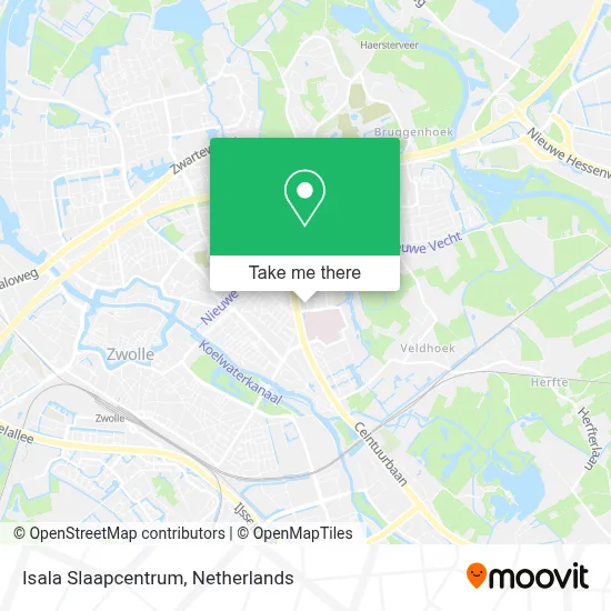 Isala Slaapcentrum map