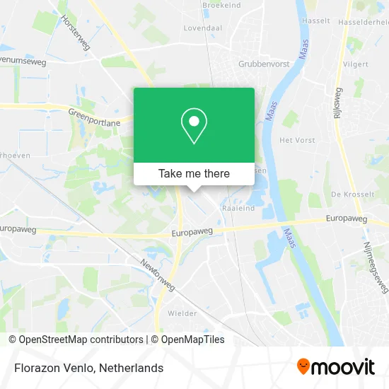 Florazon Venlo map