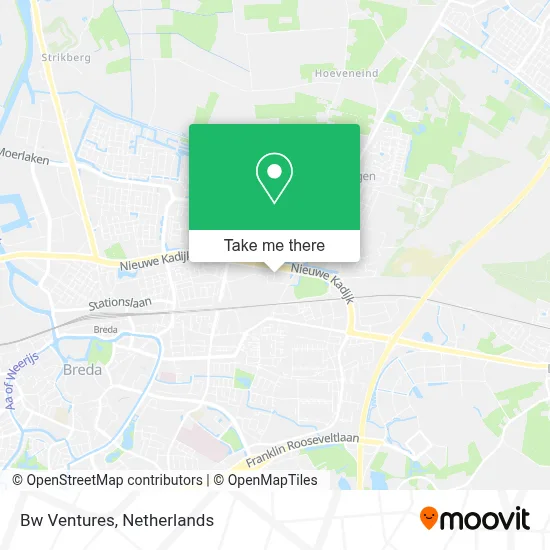 Bw Ventures map