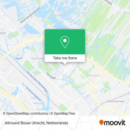Allround Bouw Utrecht map