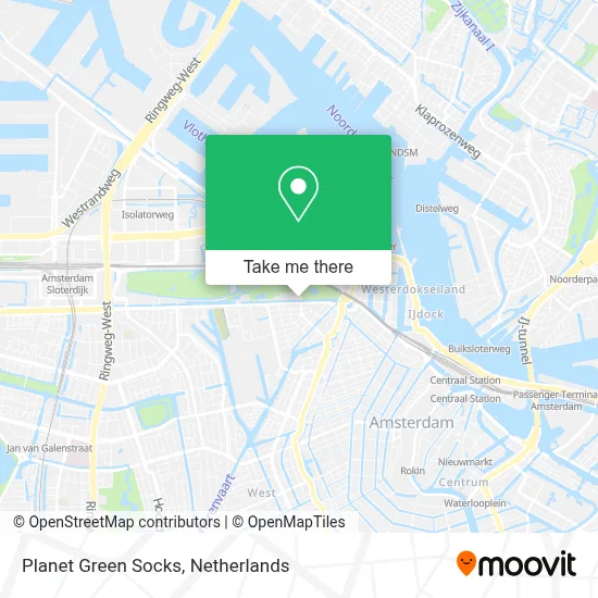 Planet Green Socks map