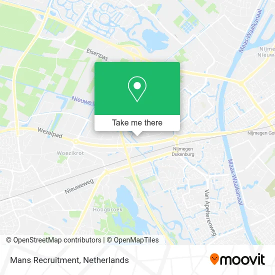 Mans Recruitment map