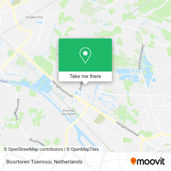 Boortoren Toernooi map