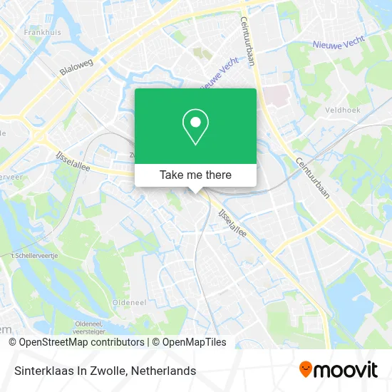 Sinterklaas In Zwolle map