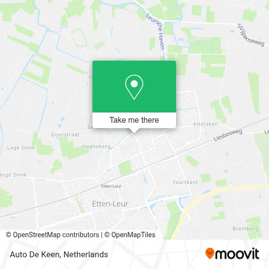 Auto De Keen map