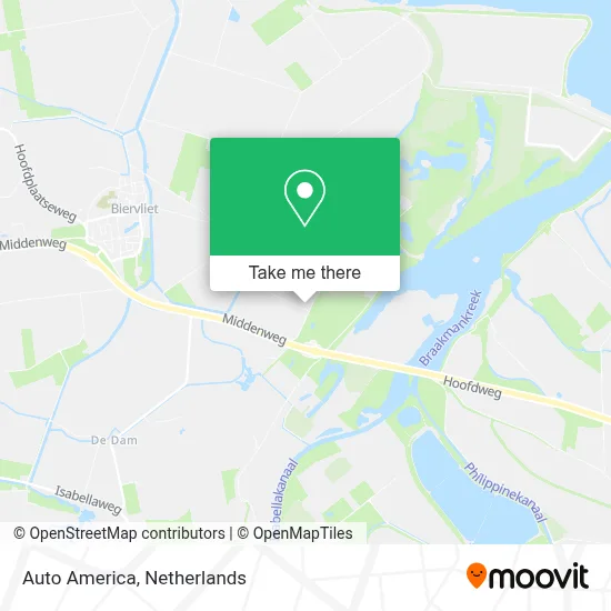Auto America Karte