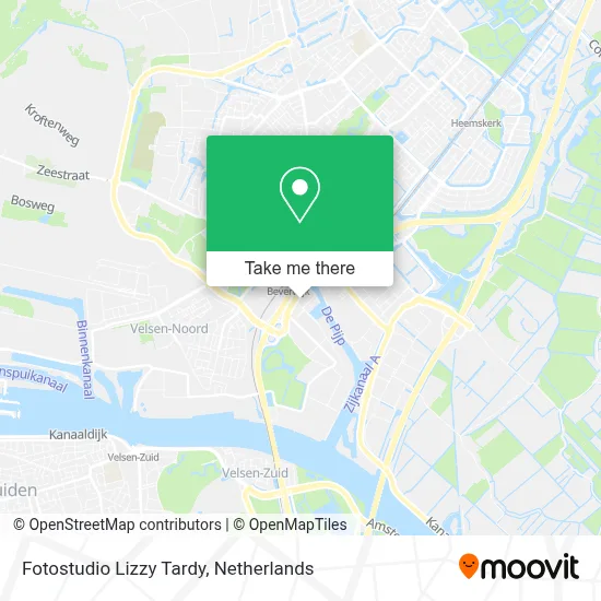Fotostudio Lizzy Tardy map