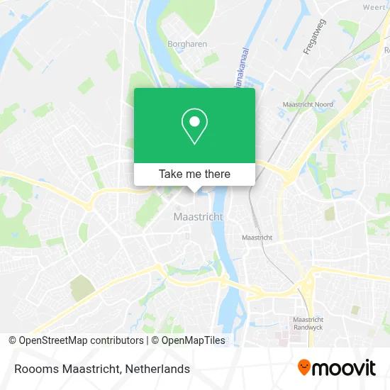 Roooms Maastricht map