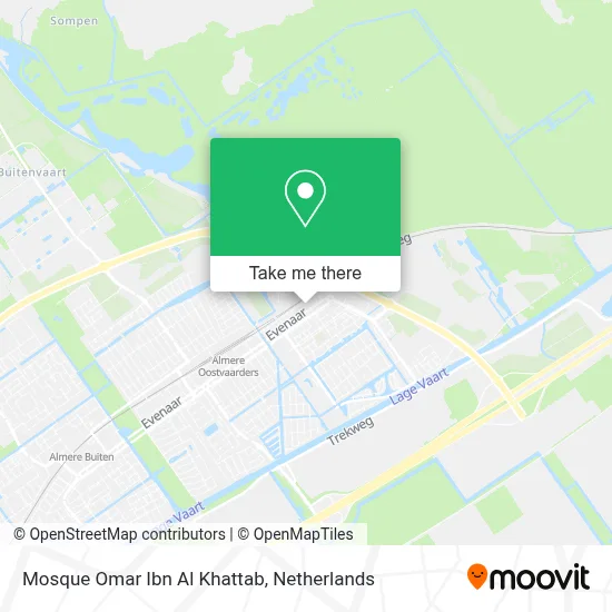 Mosque Omar Ibn Al Khattab map