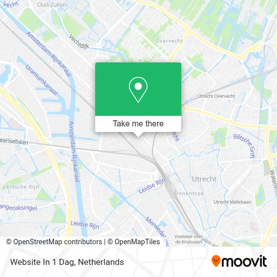 Website In 1 Dag map