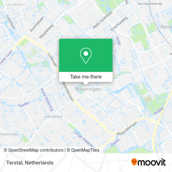 Terstal map