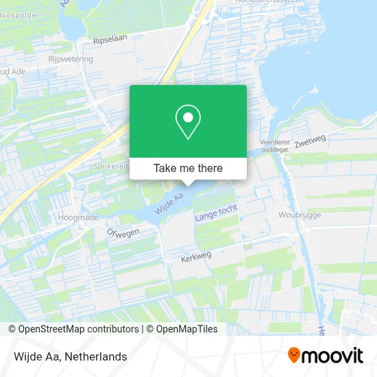 Wijde Aa map