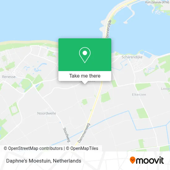 Daphne's Moestuin Karte