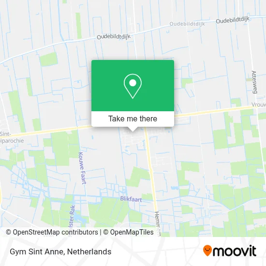 Gym Sint Anne map