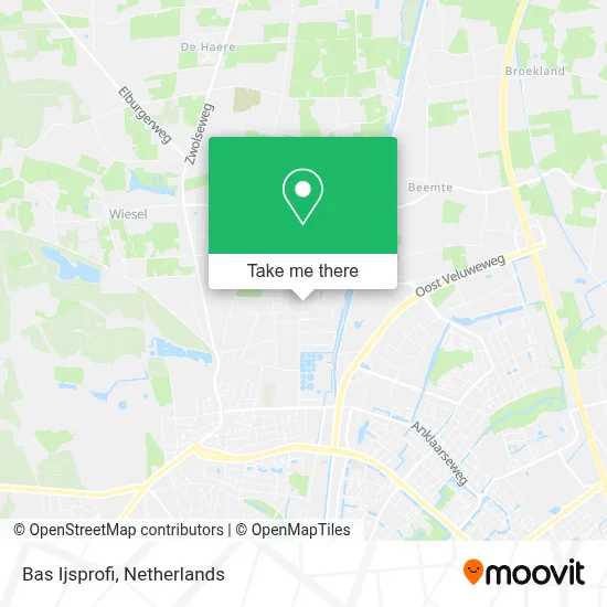 Bas Ijsprofi map