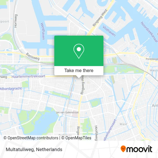 Multatuliweg map