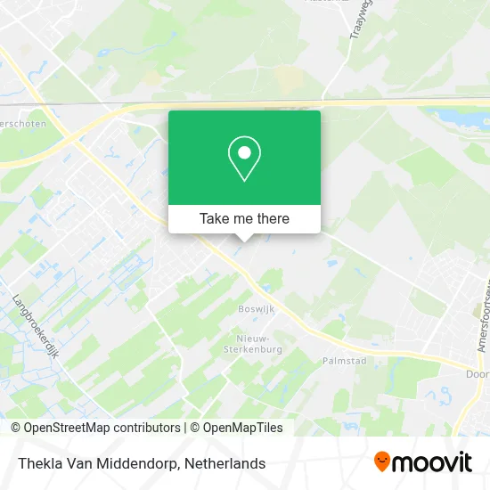 Thekla Van Middendorp map