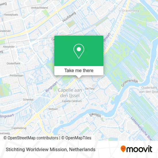 Stichting Worldview Mission map