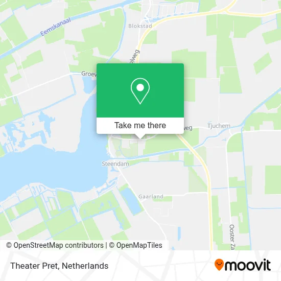 Theater Pret map