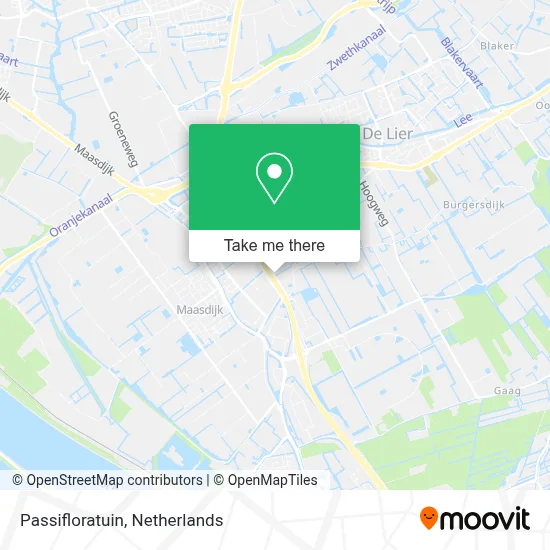 Passifloratuin map