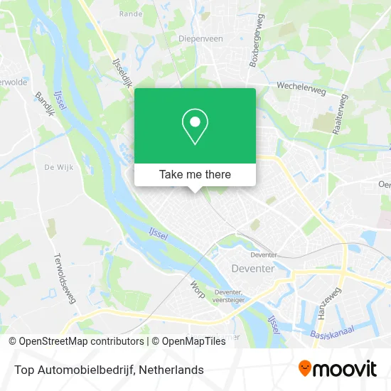 Top Automobielbedrijf map